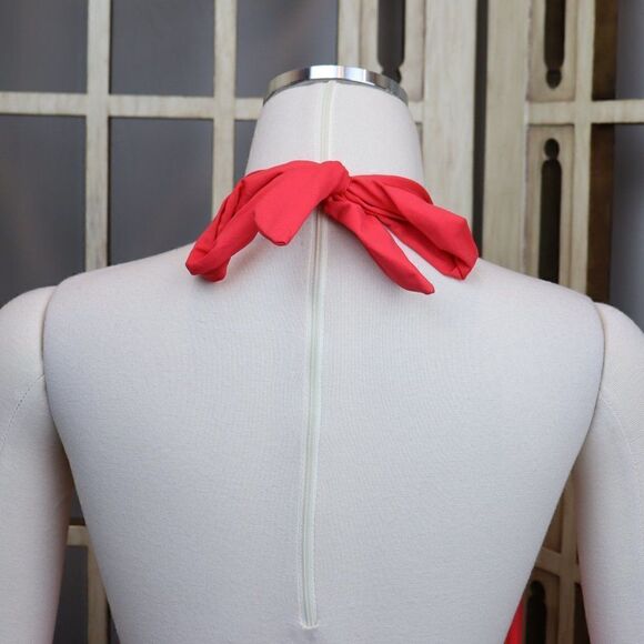 ENVYA Kaleen Front Cross Halter Neck One-Piece Size S New - Picture 8 of 13